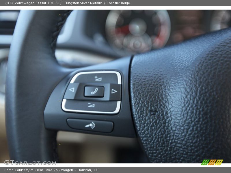 Tungsten Silver Metallic / Cornsilk Beige 2014 Volkswagen Passat 1.8T SE