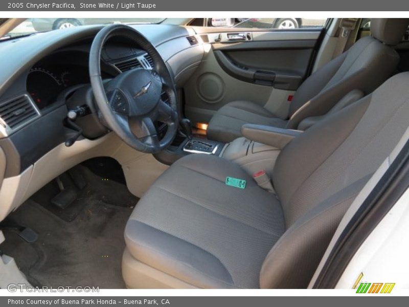 Stone White / Light Taupe 2005 Chrysler Pacifica