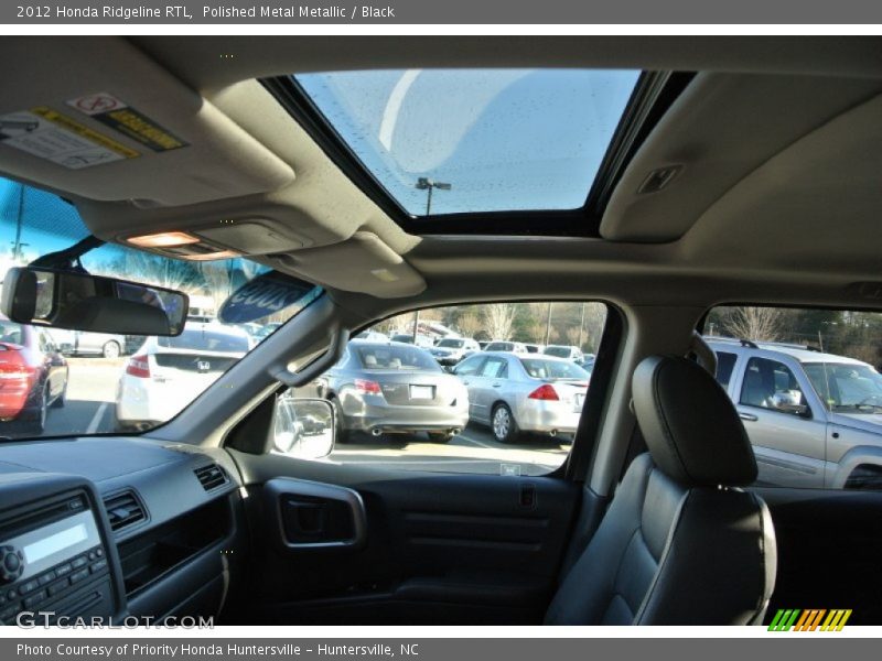 Polished Metal Metallic / Black 2012 Honda Ridgeline RTL