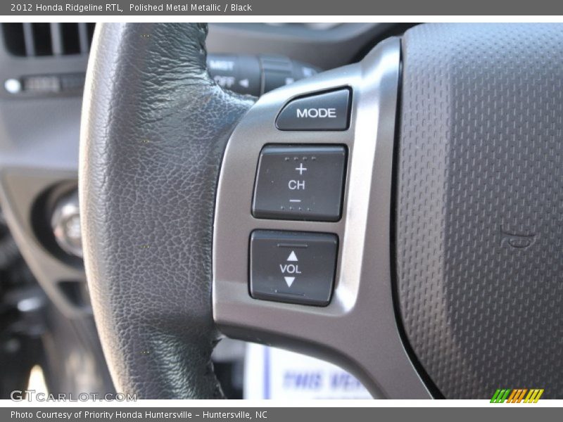 Polished Metal Metallic / Black 2012 Honda Ridgeline RTL