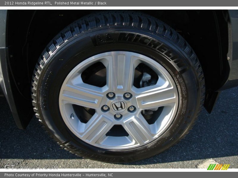 Polished Metal Metallic / Black 2012 Honda Ridgeline RTL