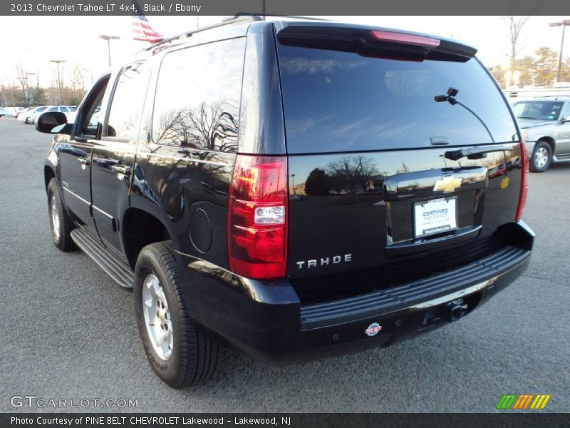 Black / Ebony 2013 Chevrolet Tahoe LT 4x4