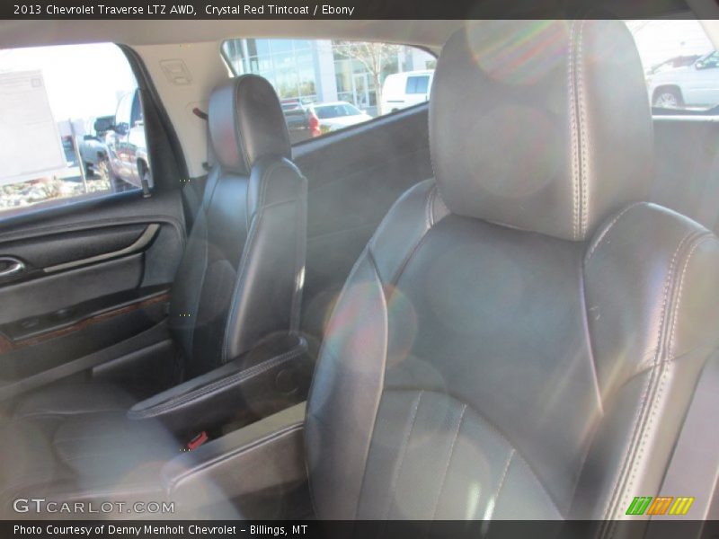 Crystal Red Tintcoat / Ebony 2013 Chevrolet Traverse LTZ AWD