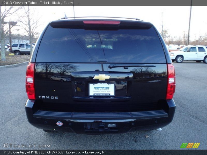 Black / Ebony 2013 Chevrolet Tahoe LT 4x4