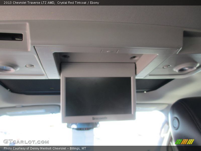 Crystal Red Tintcoat / Ebony 2013 Chevrolet Traverse LTZ AWD