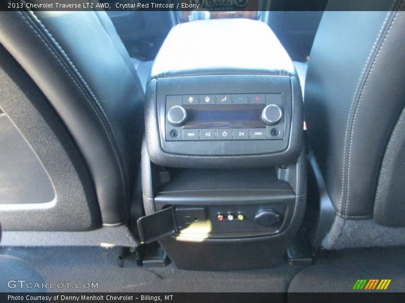 Crystal Red Tintcoat / Ebony 2013 Chevrolet Traverse LTZ AWD