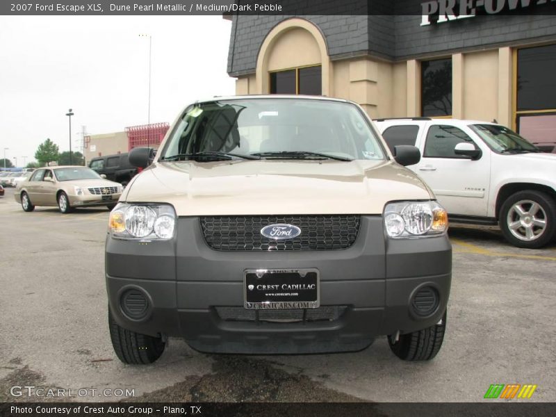 Dune Pearl Metallic / Medium/Dark Pebble 2007 Ford Escape XLS