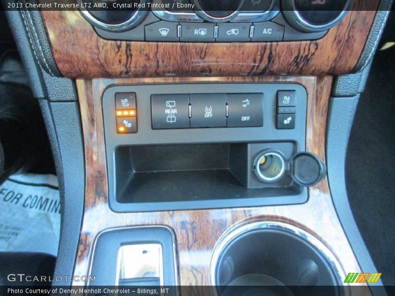 Crystal Red Tintcoat / Ebony 2013 Chevrolet Traverse LTZ AWD