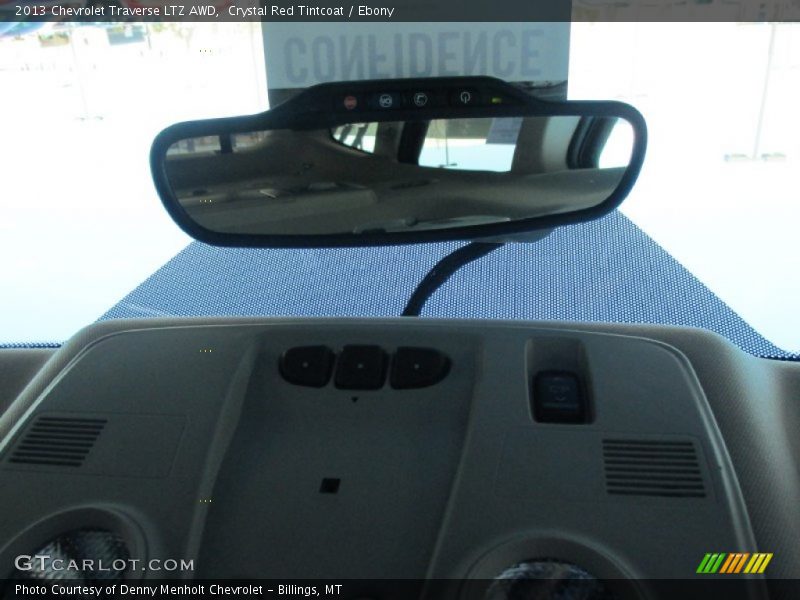 Crystal Red Tintcoat / Ebony 2013 Chevrolet Traverse LTZ AWD