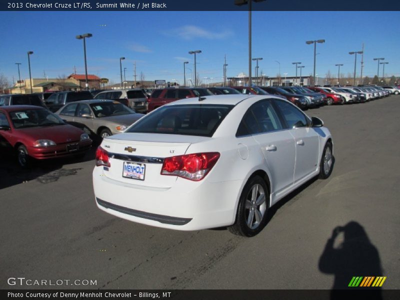 Summit White / Jet Black 2013 Chevrolet Cruze LT/RS