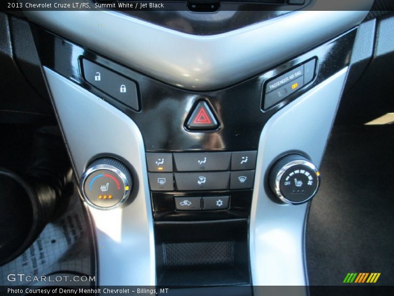 Summit White / Jet Black 2013 Chevrolet Cruze LT/RS