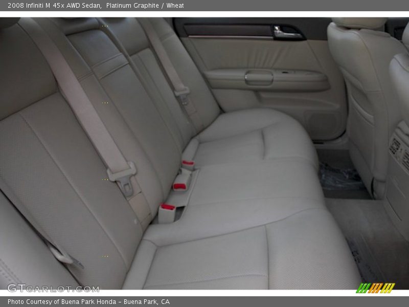 Platinum Graphite / Wheat 2008 Infiniti M 45x AWD Sedan