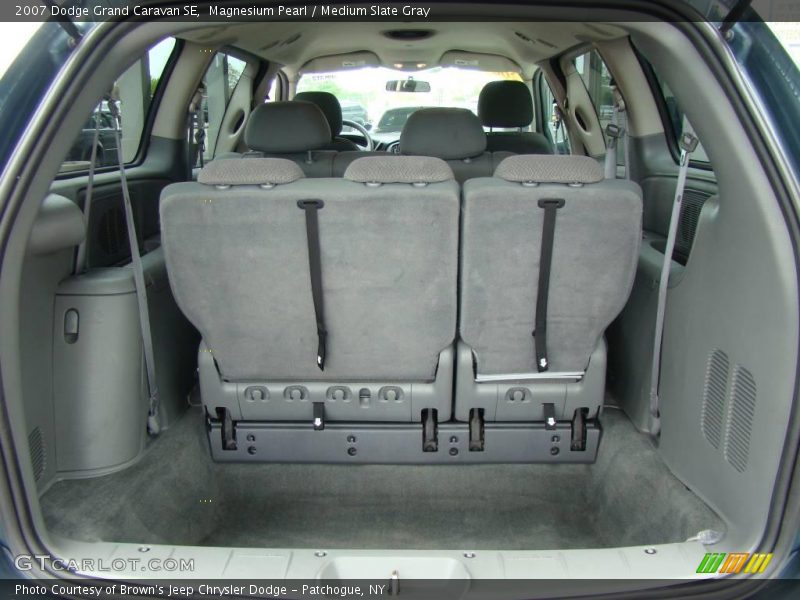 Magnesium Pearl / Medium Slate Gray 2007 Dodge Grand Caravan SE