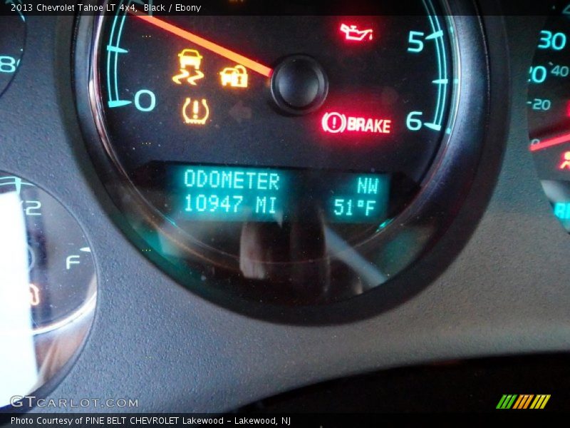 Black / Ebony 2013 Chevrolet Tahoe LT 4x4