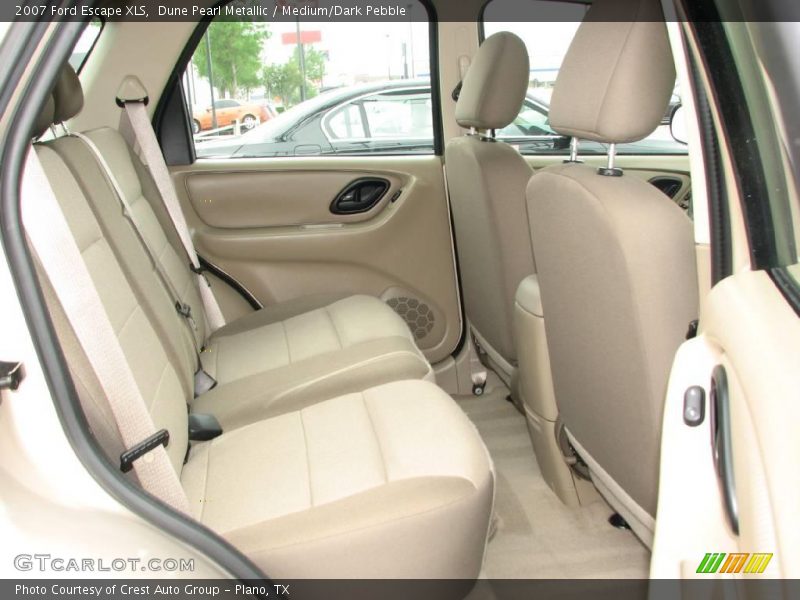 Dune Pearl Metallic / Medium/Dark Pebble 2007 Ford Escape XLS