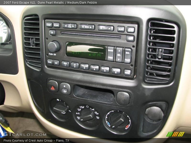 Dune Pearl Metallic / Medium/Dark Pebble 2007 Ford Escape XLS