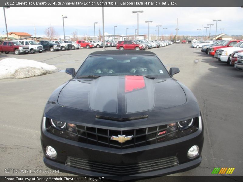 Carbon Flash Metallic / Jet Black 2012 Chevrolet Camaro SS 45th Anniversary Edition Convertible