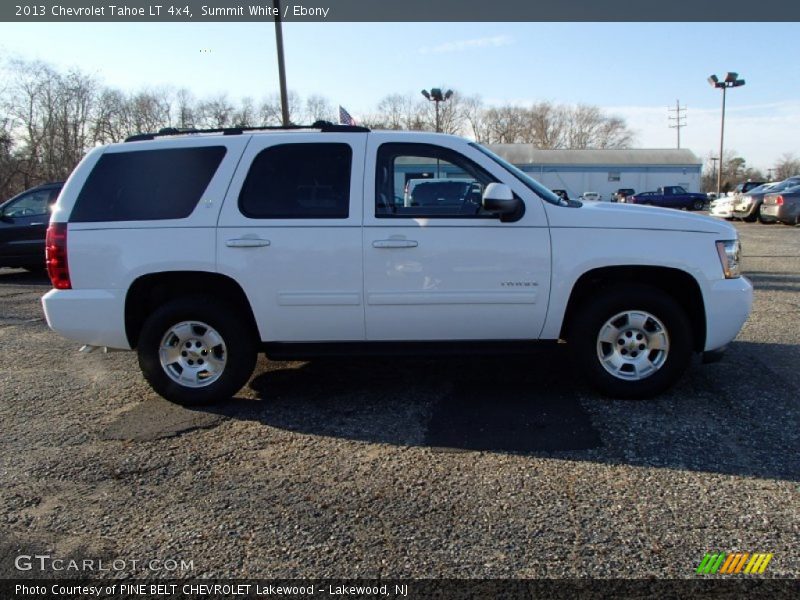 Summit White / Ebony 2013 Chevrolet Tahoe LT 4x4