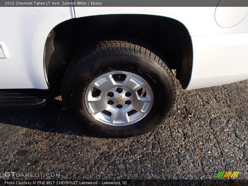 Summit White / Ebony 2013 Chevrolet Tahoe LT 4x4