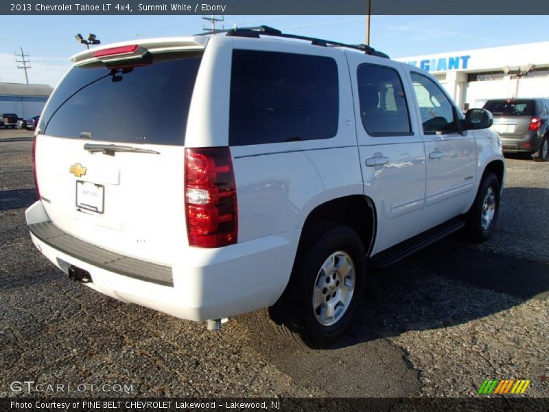 Summit White / Ebony 2013 Chevrolet Tahoe LT 4x4