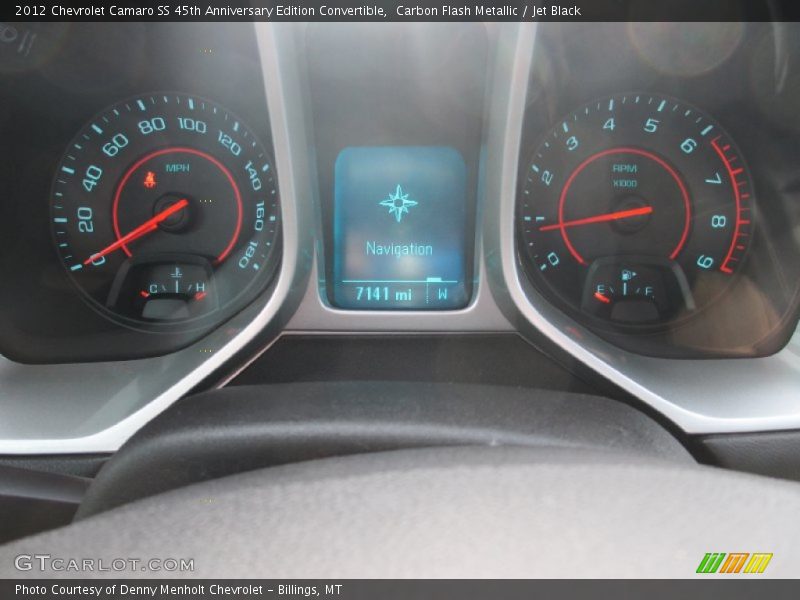 Carbon Flash Metallic / Jet Black 2012 Chevrolet Camaro SS 45th Anniversary Edition Convertible