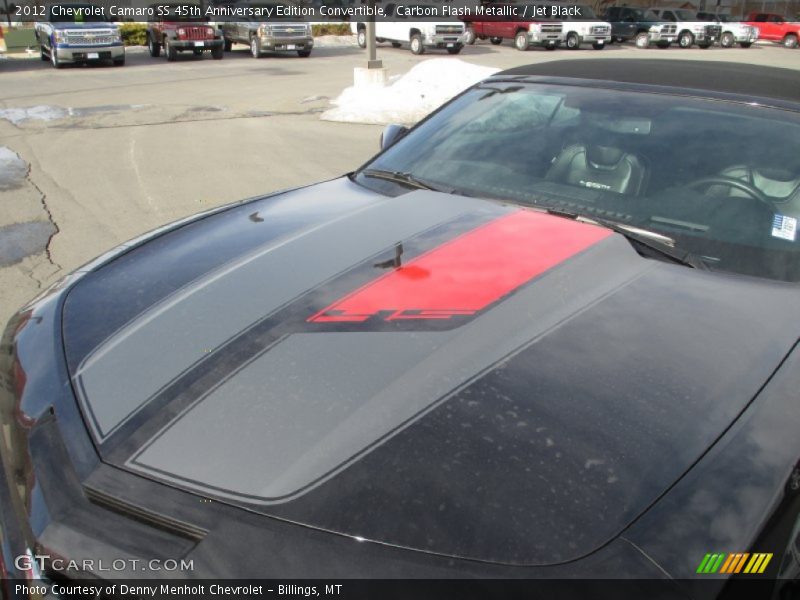 Carbon Flash Metallic / Jet Black 2012 Chevrolet Camaro SS 45th Anniversary Edition Convertible