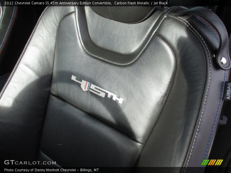 Carbon Flash Metallic / Jet Black 2012 Chevrolet Camaro SS 45th Anniversary Edition Convertible