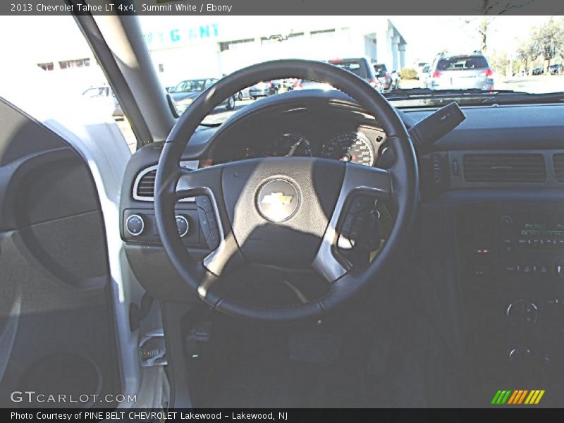 Summit White / Ebony 2013 Chevrolet Tahoe LT 4x4
