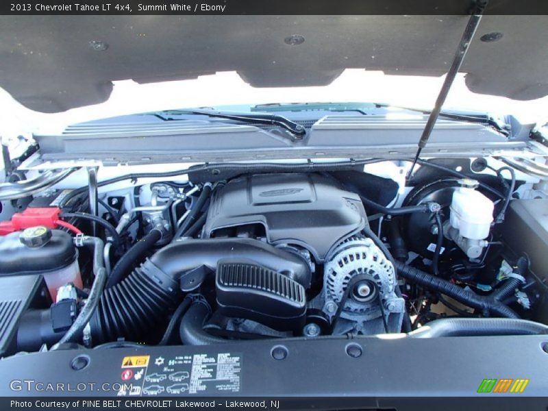 Summit White / Ebony 2013 Chevrolet Tahoe LT 4x4