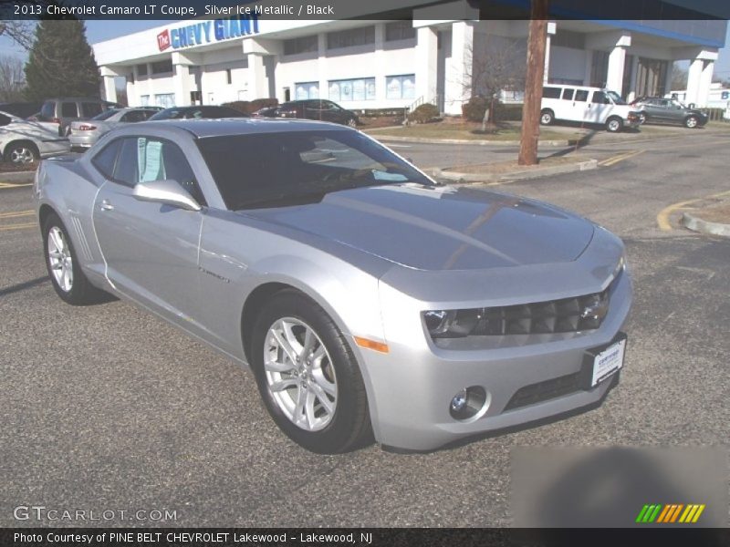 Silver Ice Metallic / Black 2013 Chevrolet Camaro LT Coupe