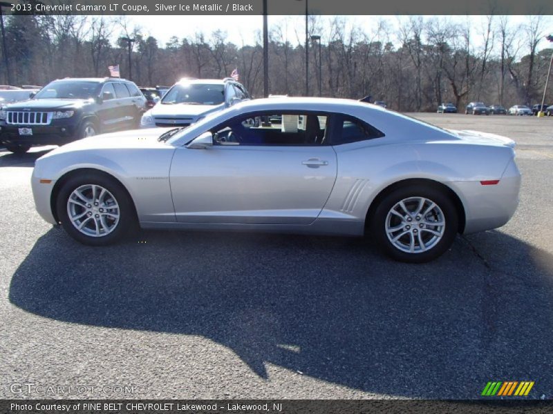 Silver Ice Metallic / Black 2013 Chevrolet Camaro LT Coupe