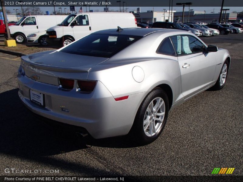 Silver Ice Metallic / Black 2013 Chevrolet Camaro LT Coupe