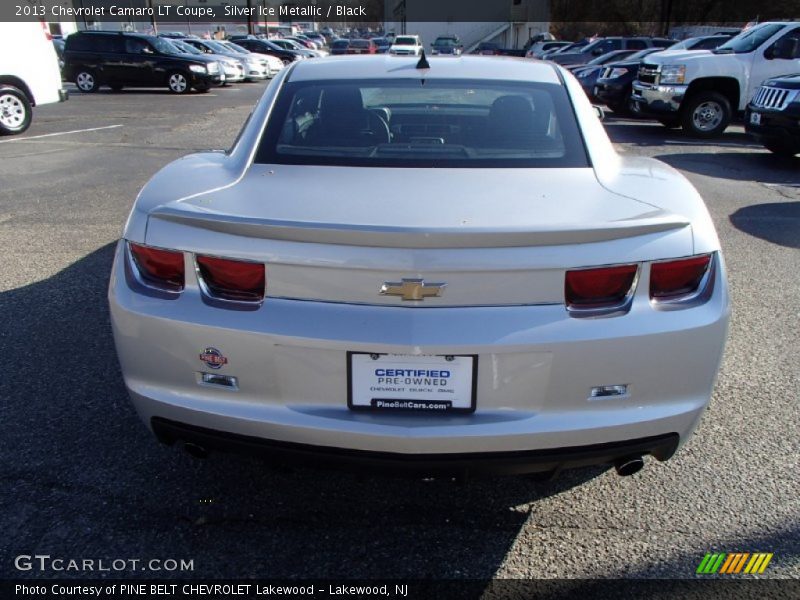 Silver Ice Metallic / Black 2013 Chevrolet Camaro LT Coupe