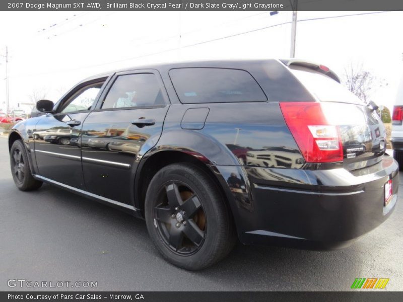 Brilliant Black Crystal Pearl / Dark Slate Gray/Light Graystone 2007 Dodge Magnum SXT AWD