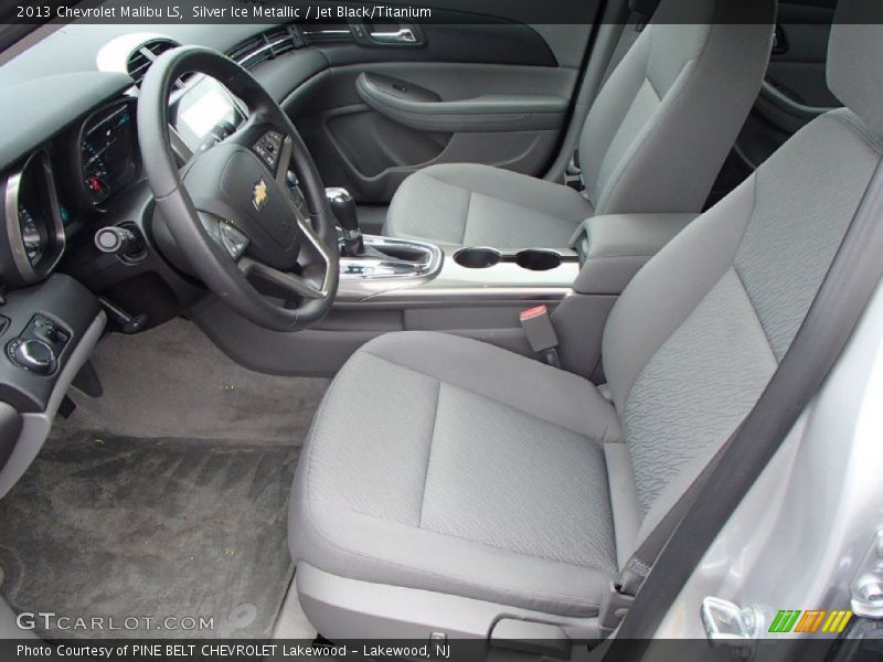 Silver Ice Metallic / Jet Black/Titanium 2013 Chevrolet Malibu LS