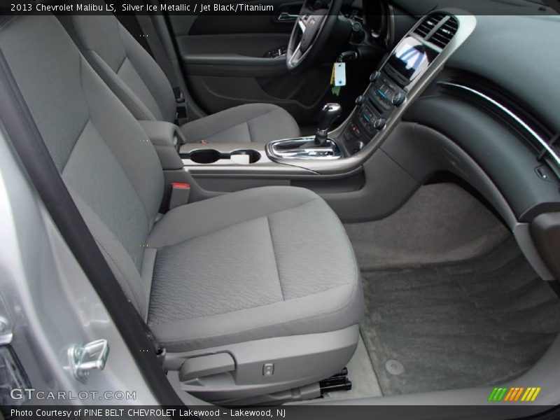 Silver Ice Metallic / Jet Black/Titanium 2013 Chevrolet Malibu LS