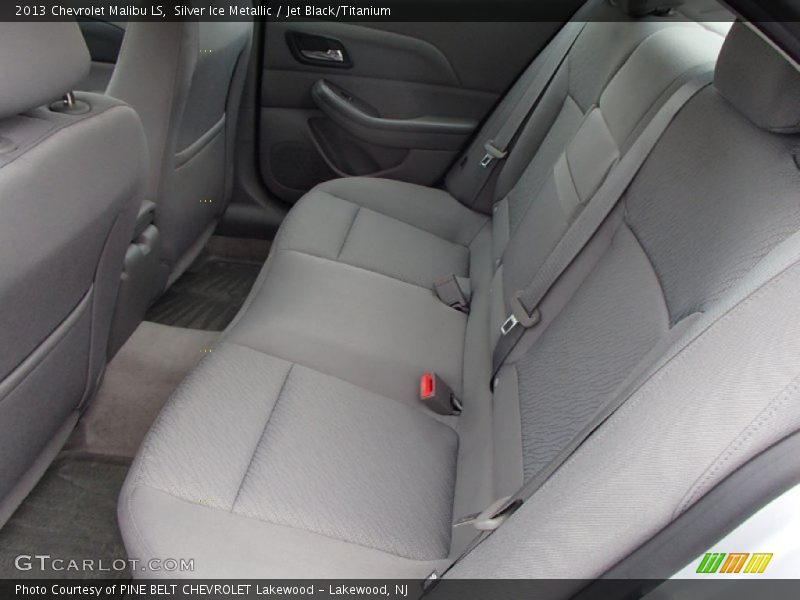 Silver Ice Metallic / Jet Black/Titanium 2013 Chevrolet Malibu LS