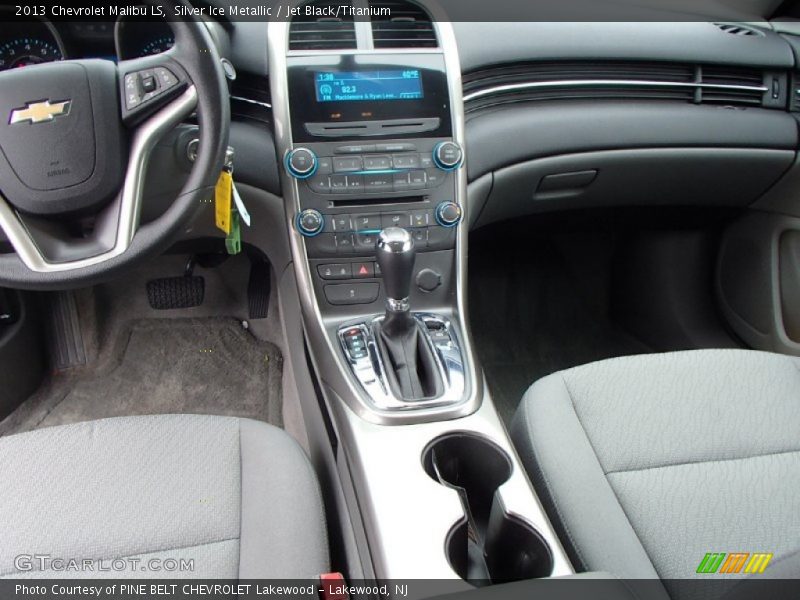 Silver Ice Metallic / Jet Black/Titanium 2013 Chevrolet Malibu LS