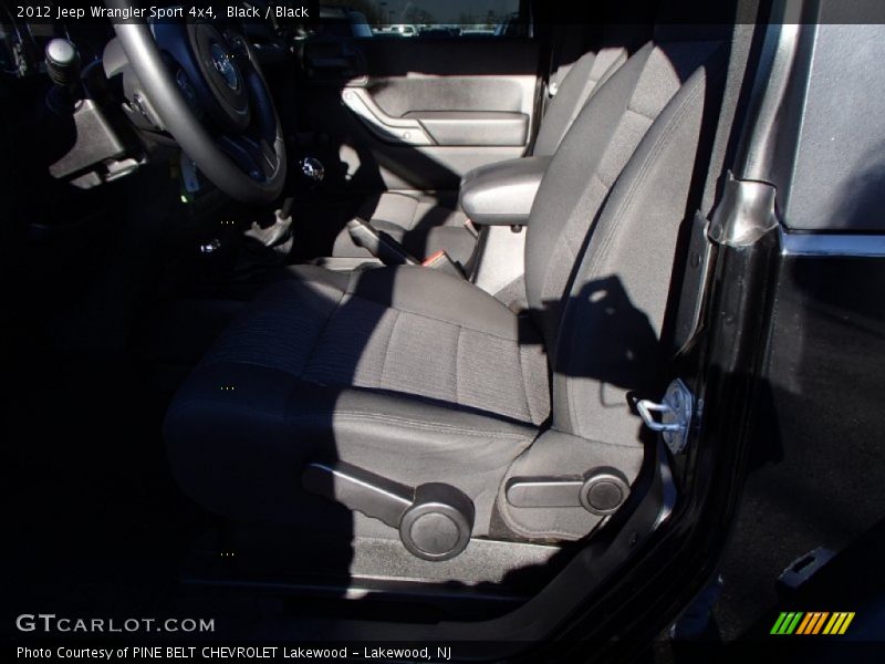 Black / Black 2012 Jeep Wrangler Sport 4x4