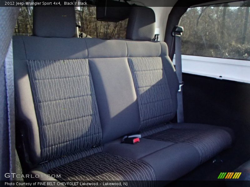 Black / Black 2012 Jeep Wrangler Sport 4x4