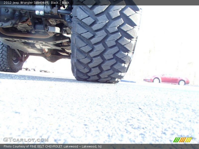 Black / Black 2012 Jeep Wrangler Sport 4x4