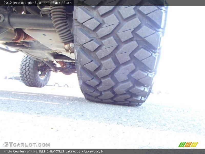 Black / Black 2012 Jeep Wrangler Sport 4x4