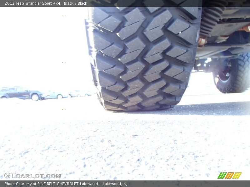 Black / Black 2012 Jeep Wrangler Sport 4x4