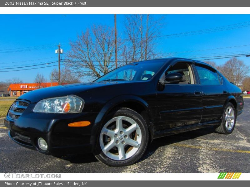 Super Black / Frost 2002 Nissan Maxima SE