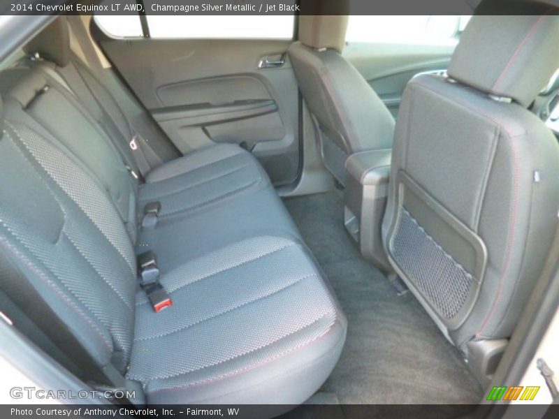 Champagne Silver Metallic / Jet Black 2014 Chevrolet Equinox LT AWD