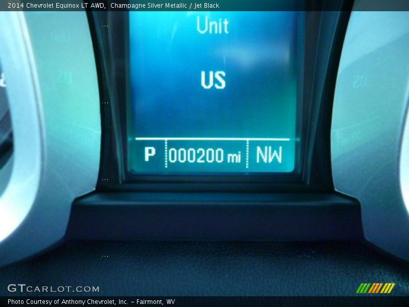 Champagne Silver Metallic / Jet Black 2014 Chevrolet Equinox LT AWD