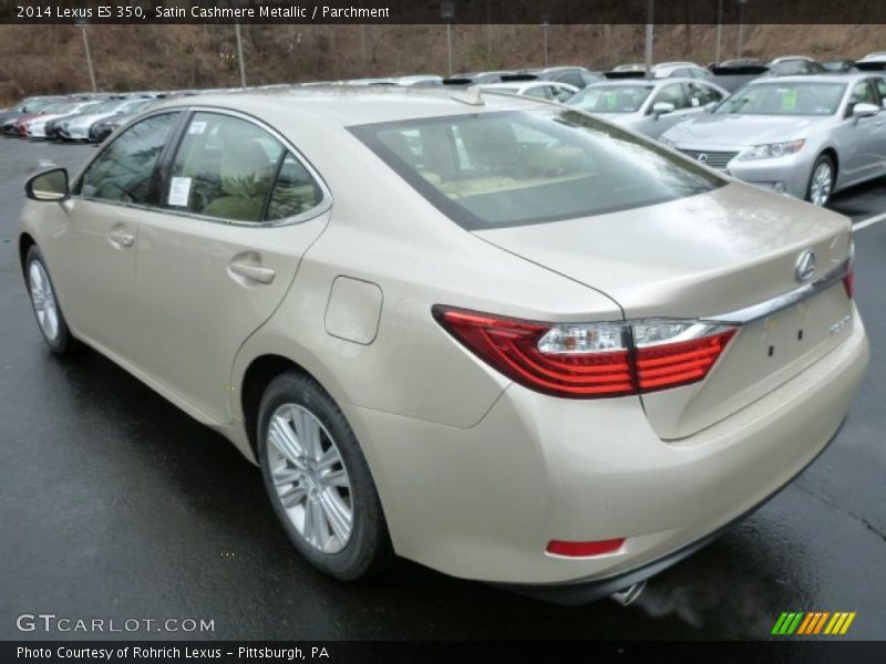 Satin Cashmere Metallic / Parchment 2014 Lexus ES 350