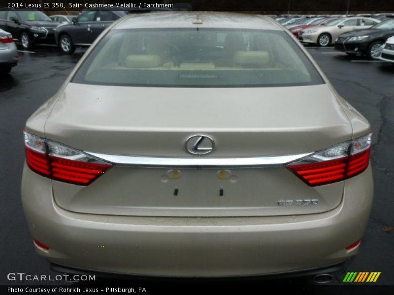 Satin Cashmere Metallic / Parchment 2014 Lexus ES 350