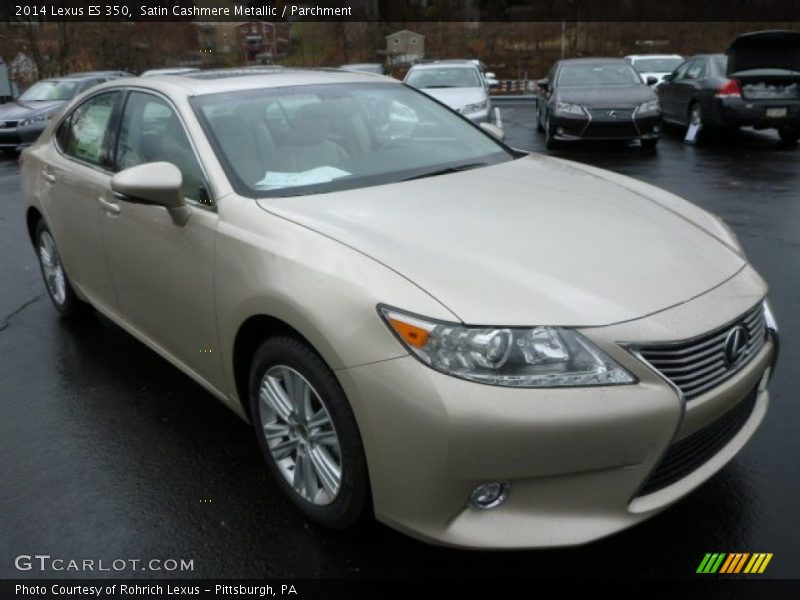 Satin Cashmere Metallic / Parchment 2014 Lexus ES 350