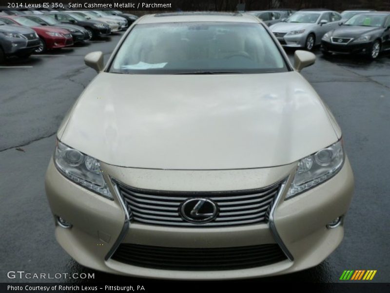 Satin Cashmere Metallic / Parchment 2014 Lexus ES 350